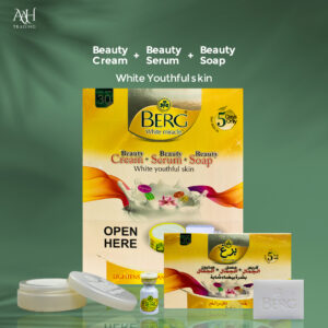 Berg White Miracle Youthful Skin 3-in-1 Set – Cream, Serum & Soap