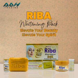 RIBA Whitening Pack – 24K Gold Formula