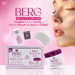 BERG White Miracle Beauty Cream 4-in-1 Package | Brighten, Smooth, and Revive in 5 Days | With SPF 30