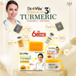 Dr. Vite Herb Glow: 6-in-1 Turmeric, Vitamin C & Retinol Complete Beauty Set